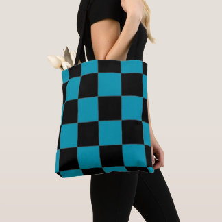 Rutig Totebag Tygkasse