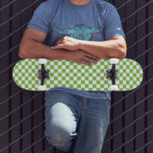 Rutig tryckt skateboard