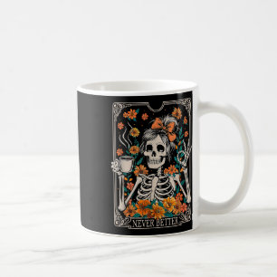 Rutig uppnålning kaffefanatiker aldrig bättre blom kaffemugg