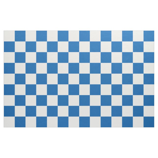 Rutiga blått tyg (Fat Quarter)