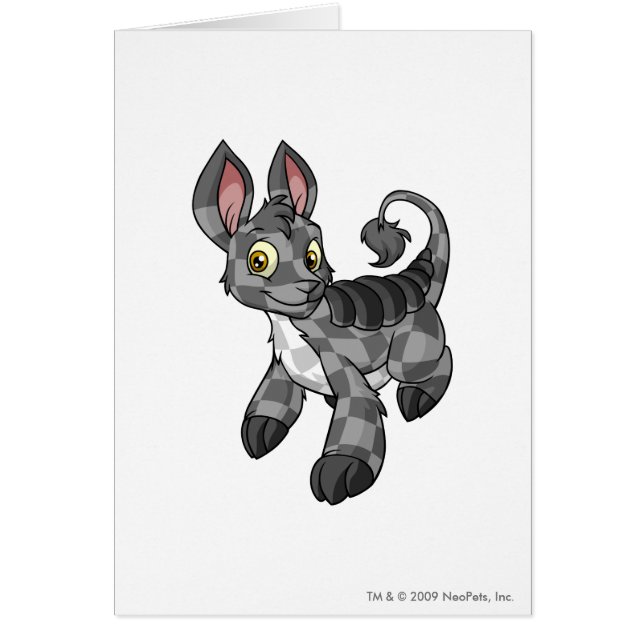 Rutiga Bori Hälsningskort (Framsidan)