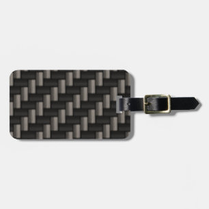 Rutigt Carbonfiber mönster Bagagebricka