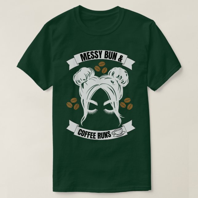 Rutkig knut & kafferullar  t shirt (Design framsida)