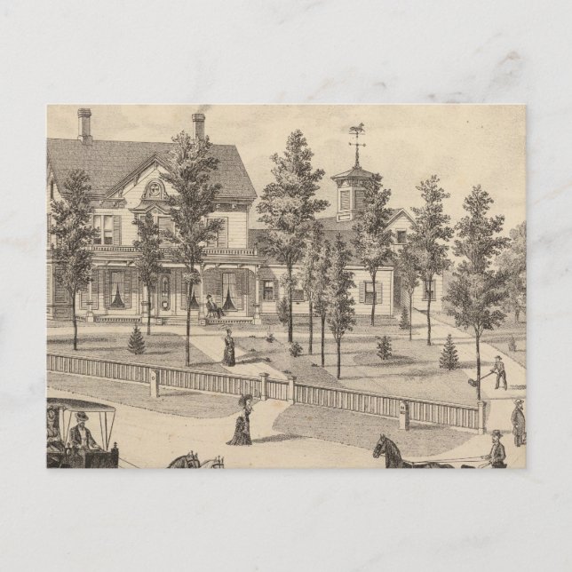 Rutland i Vermont Vykort (Framsida)