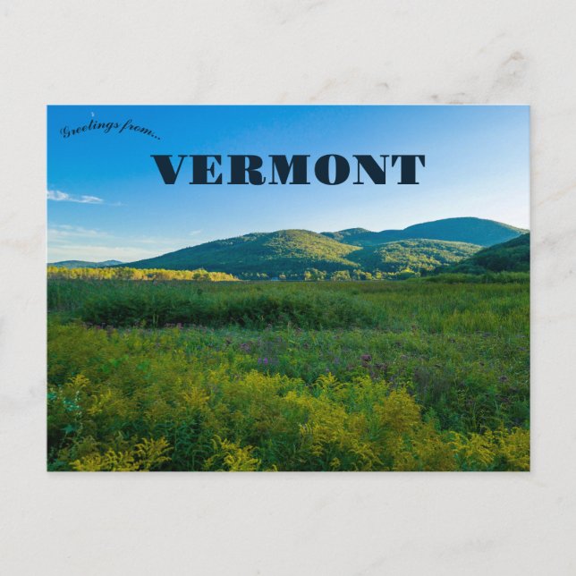 Rutland Vermont Vykort (Framsida)