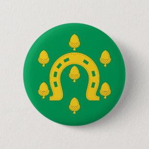 Rutlands flagga Pinback-knapp Knapp
