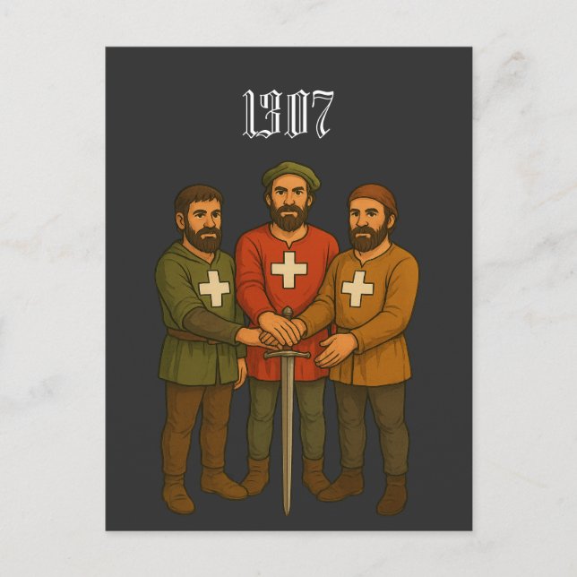 Rütlischwur Vykort (Framsida)