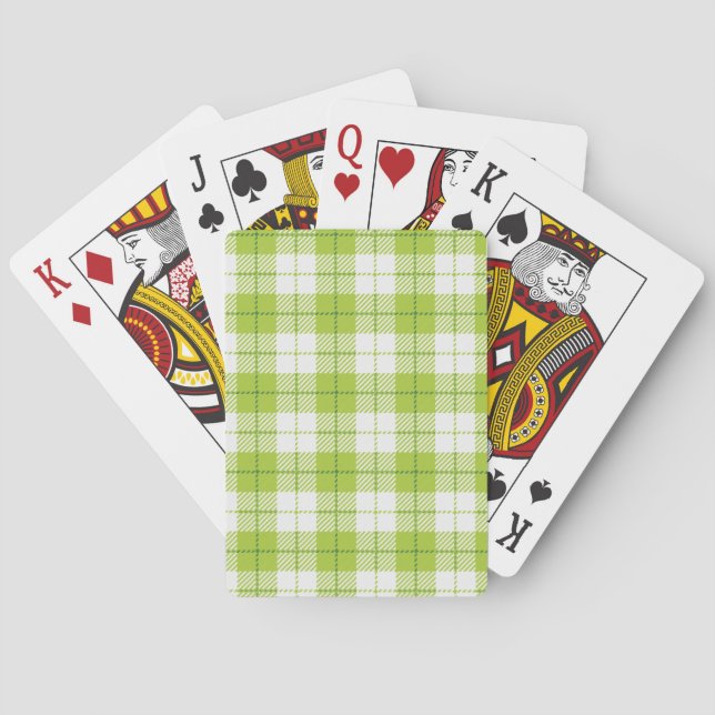 Rutmönster Casinokort (Baksidan)