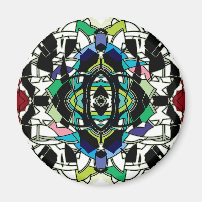 Rutmönster Magnet (Framsidan)