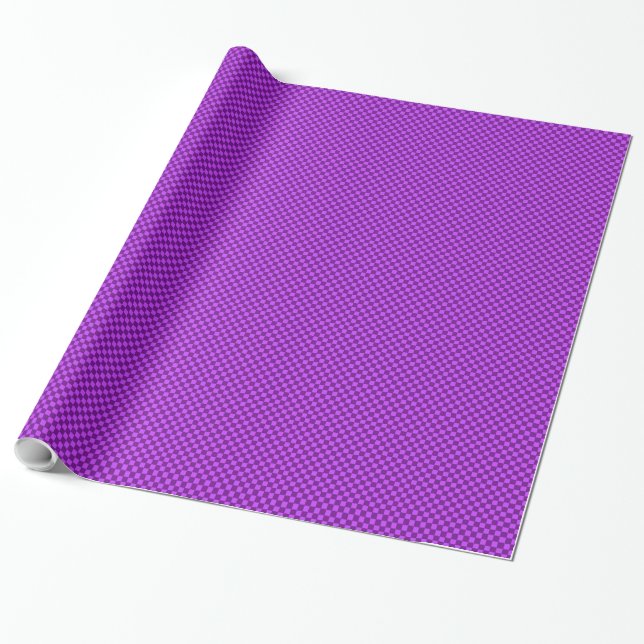 Rutmönster Presentpapper (Utrullad)