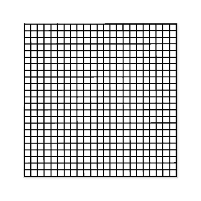 Rutnät Stämpel (Tryck)