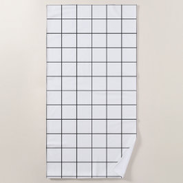 Rutnät, svart och vitt