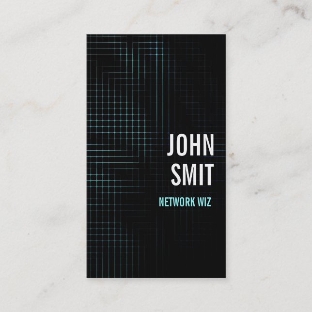 Rutnätet Visitkort (Framsida)