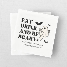 Rutnäts Retro Skräckinjagande Halloween Pappersservett