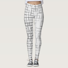 Rutnätslås Från ICN KODKOLLEKTIONEN Leggings