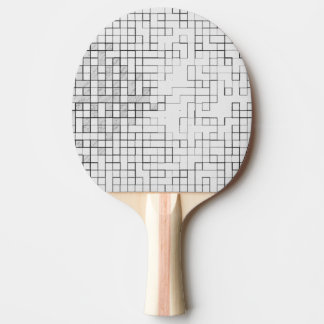 Rutnätslåsad pingisracket