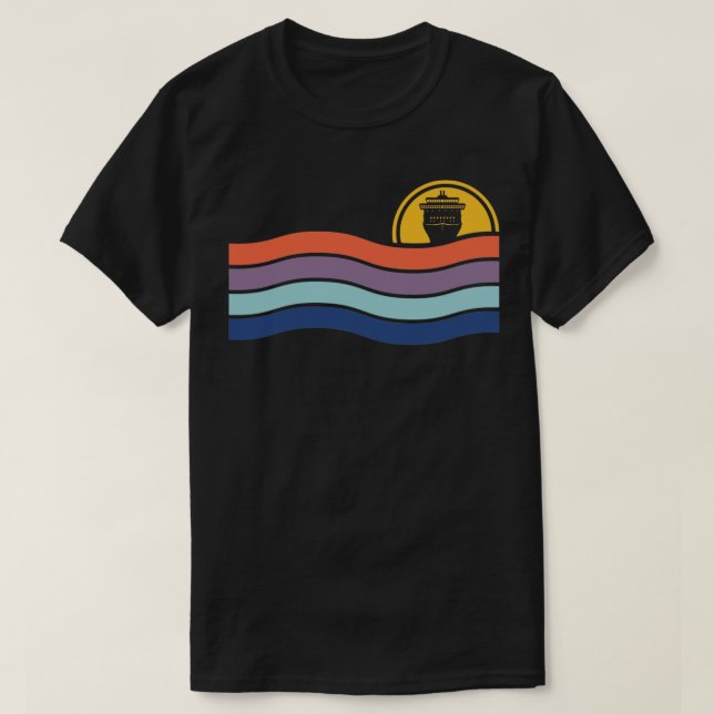 Rutning av Frakt för passagerare på marschbesättni T Shirt (Design framsida)