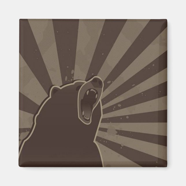 Rutning Bear Magnet (Framsidan)