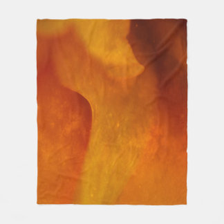 Rutningens orange fleecefilt