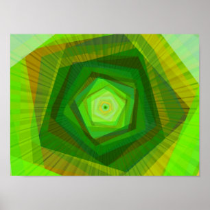 Rutor, Coolans Abstrakt, Bra, rektangulär  Poster