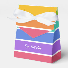 Rutor för anpassningsbar för Regnbåge Färg Presentaskar