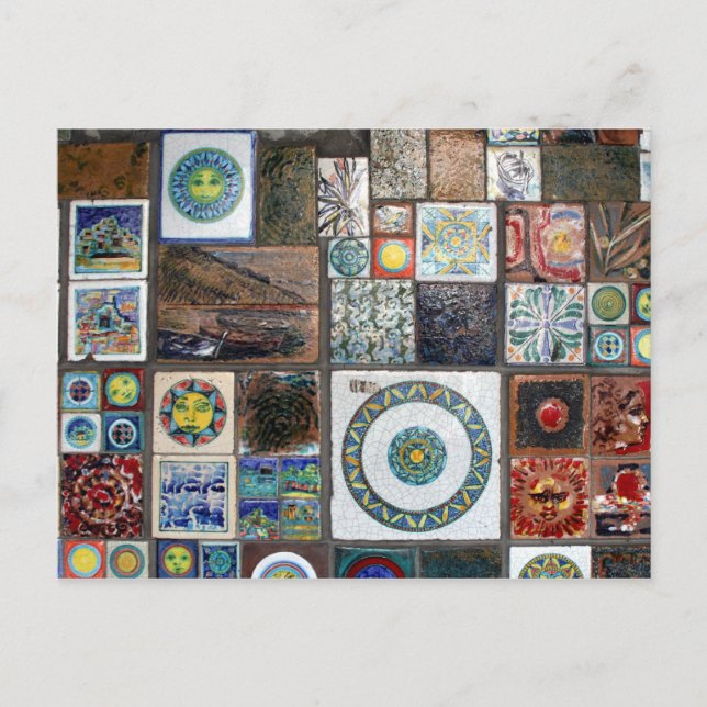 Rutor för biobränsle vykort (Framsida)