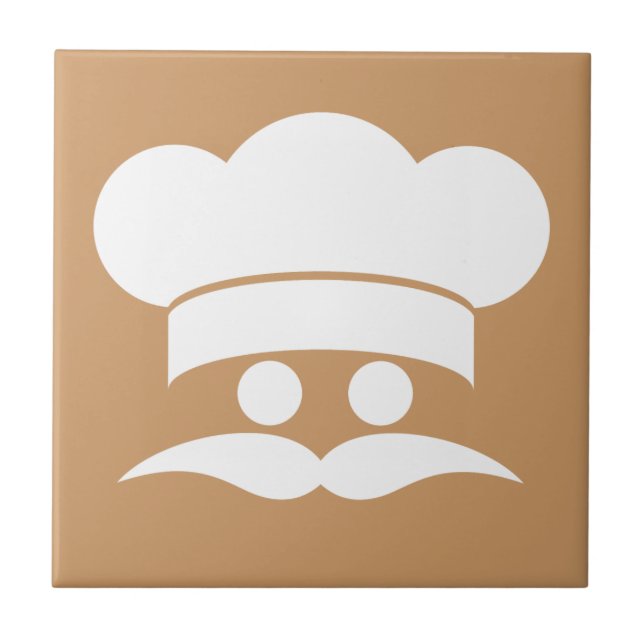 Rutorna CHEF anpassningsbar färg Kakelplatta (Framsidan)