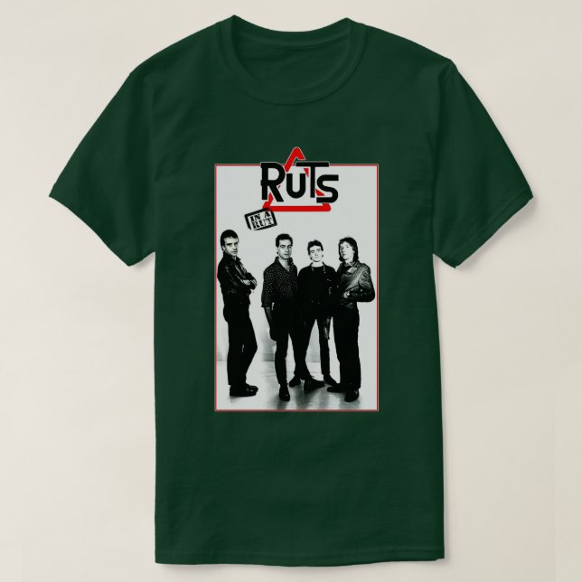 Ruts i ett utfall t shirt (Design framsida)