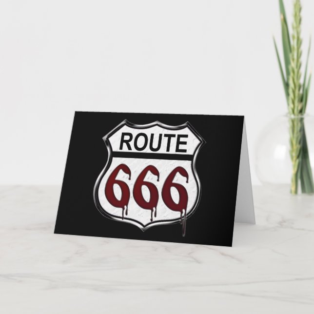 Rutt 666 kort (Framsida)