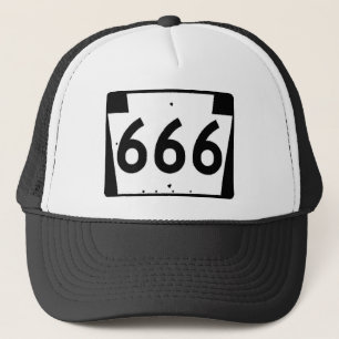 Rutt 666 truckerkeps