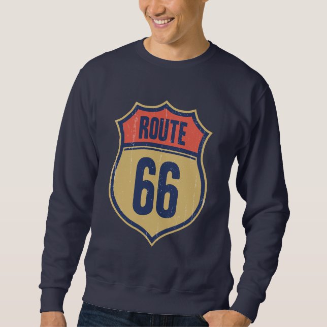 Rutt 66 -1014 sweatshirt (Framsida)