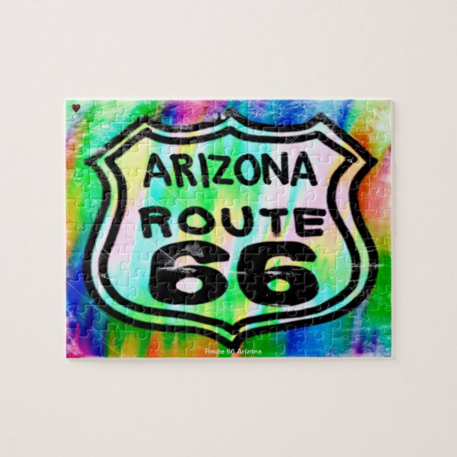 Rutt 66 Arizona Pussel (Horisontell)
