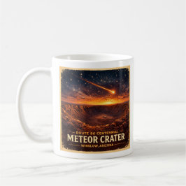 Rutt 66 Centennial Meteor Krater Atmosfär Kaffemugg