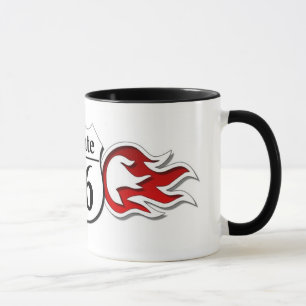 Rutt 66 flammar muggen mugg