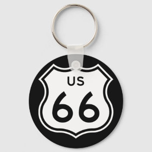 Rutt 66 Keychain Nyckelring