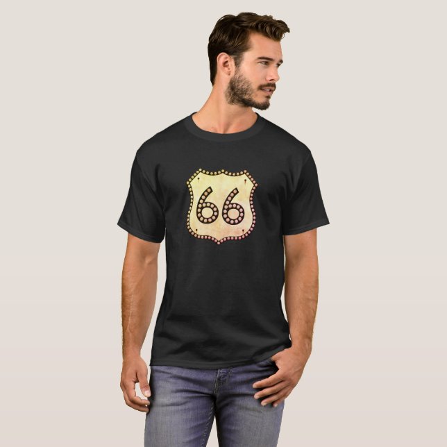 RUTT 66 - Knäppas-Kopiera T-shirt (Hel framsida)