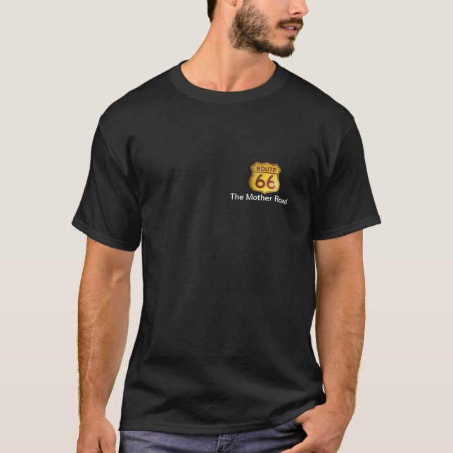 Rutt 66 morvägen t-shirt (Framsida)