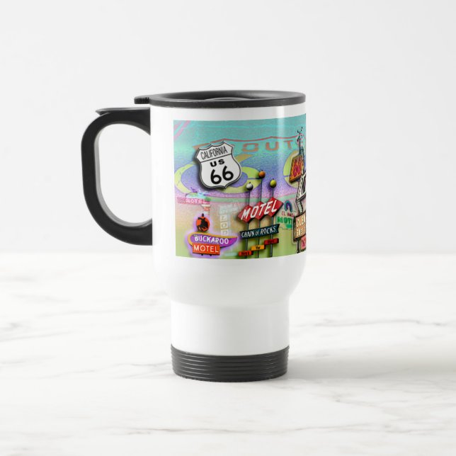 RUTT 66 - Morvägtravel mug Resemugg (Vänster)