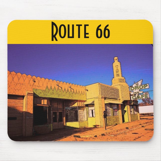 Rutt 66 Mousepad Musmatta (Framsidan)