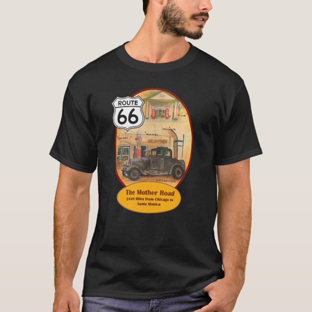 Rutt 66 t shirt (Framsida)