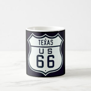 Rutt 66 Texas Kaffemugg