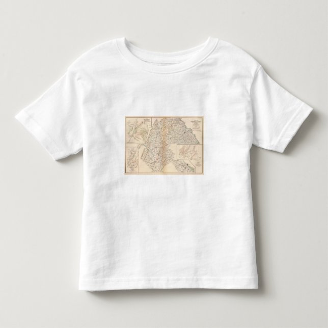 Rutt Gettysburg kampanj Tee Shirt (Framsida)