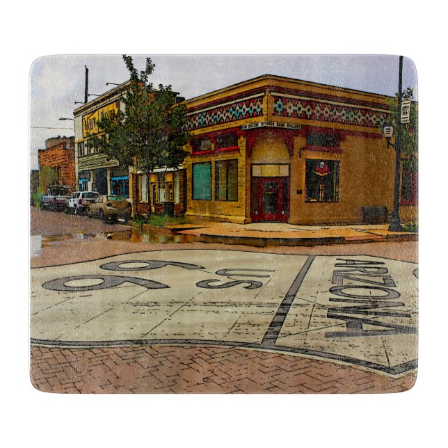 Rutt skärbräda för 66 exponeringsglas (Framsidan)