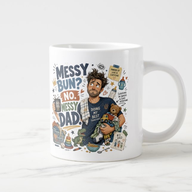 Rutten tofs jumbo mugg (Höger)
