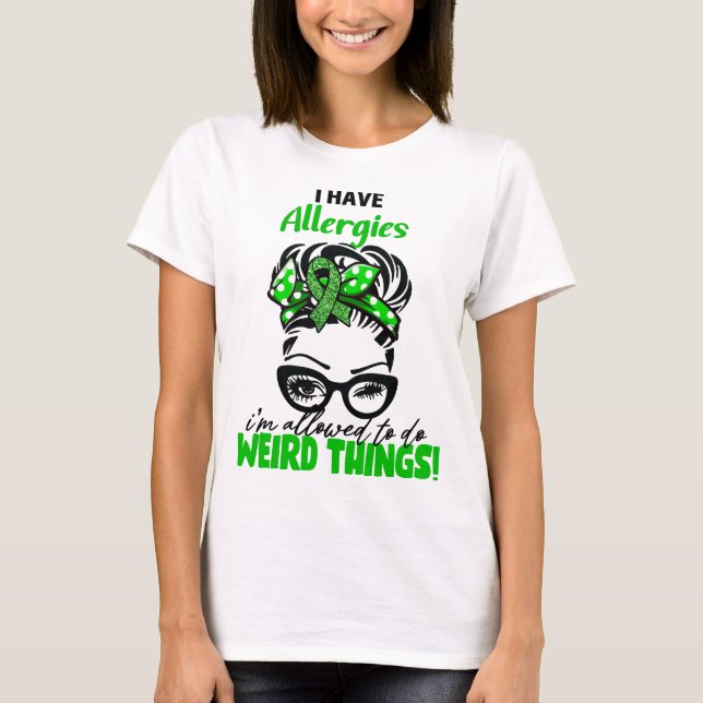 Rutten uppbund Adhd Allergier T Shirt (Framsida)
