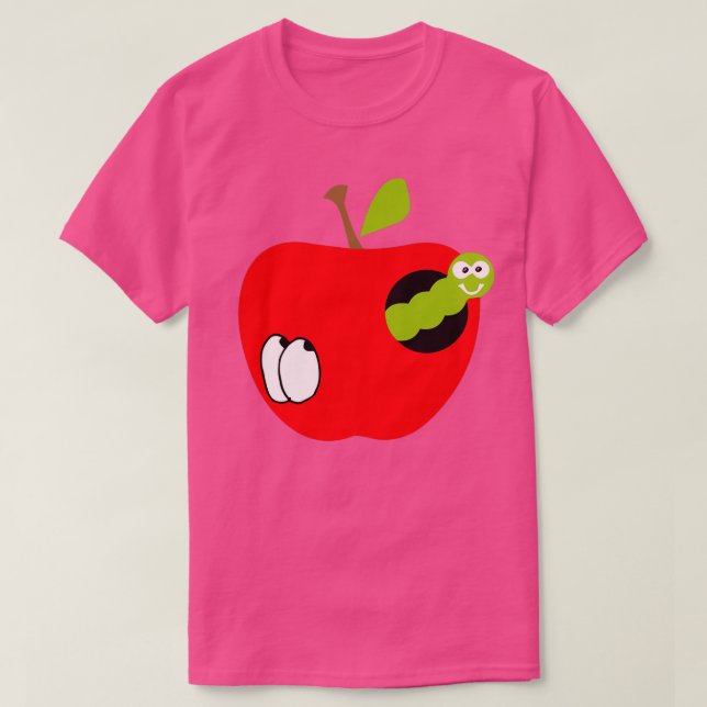 ruttet äpple t shirt (Design framsida)