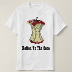Ruttet till kärna ur t shirt