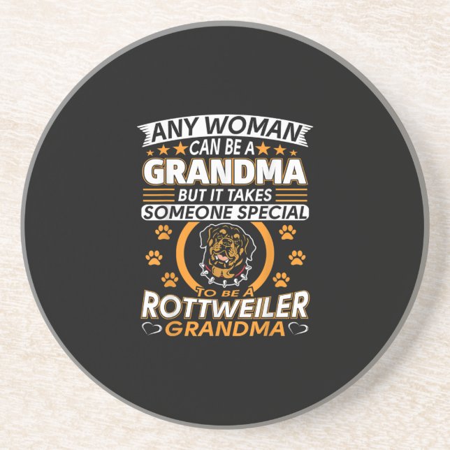 ruttkompanna älskare-morma best gift rottweiler underlägg (Framsidan)