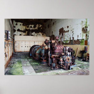 Ruttna maskinen poster
