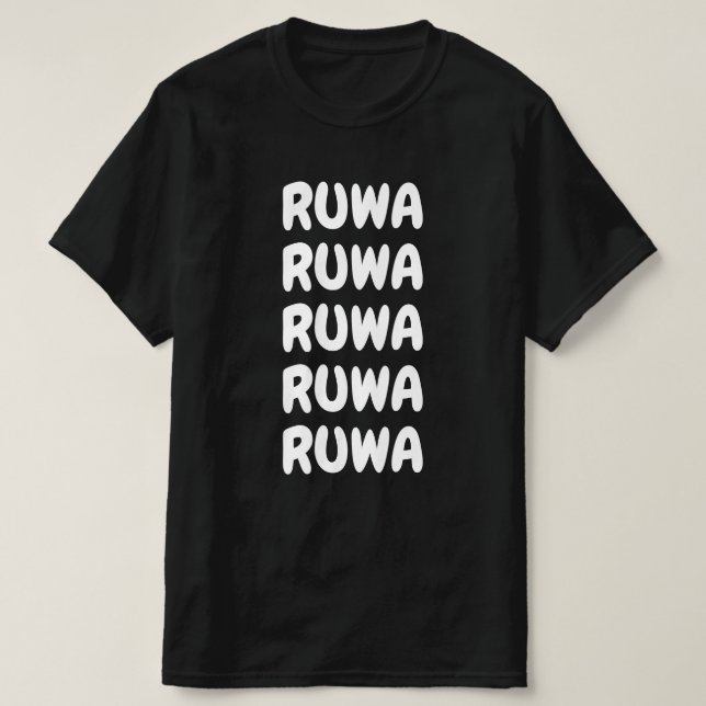 Ruwa-Vatten i Hausa T Shirt (Design framsida)